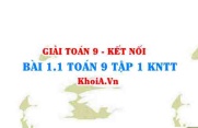 Bài 1.2 SGK Toán 9 tập 1 Kết nối tri thức